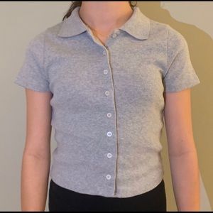 grey brandy melville t shirt